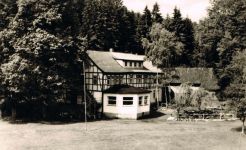Ferienlager des VEB Mineraloelwerk Luetzkendorf um 1971